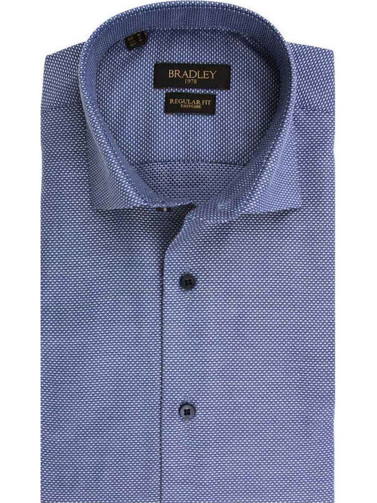 Long-sleeved Denim Shirt Blue