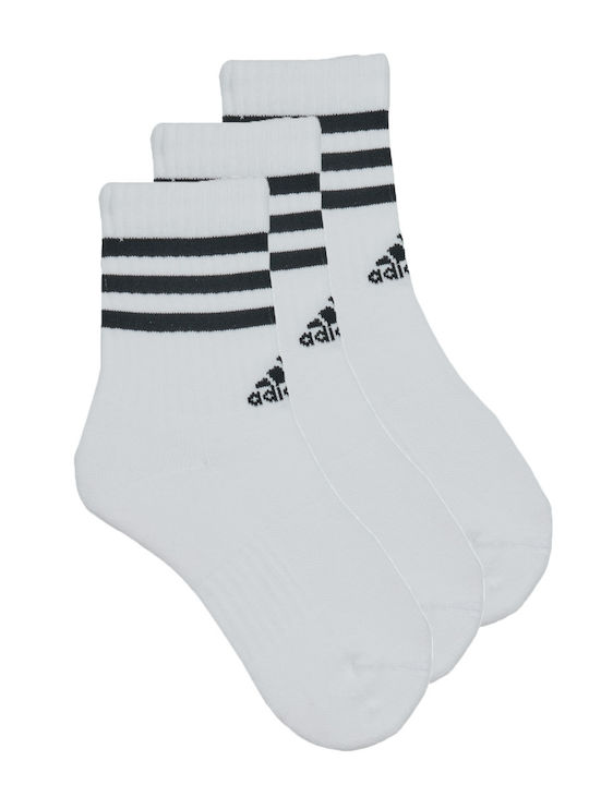 adidas 3-Stripes Athletic Socks Multicolour 3 Pairs