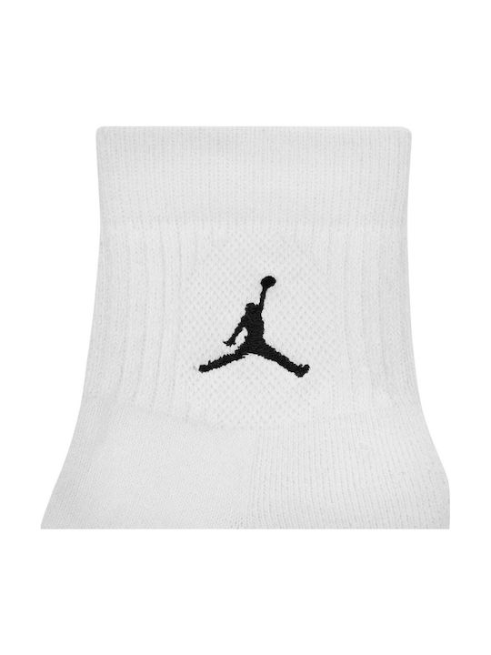 Jordan Everyday Athletic Socks White 3 Pairs