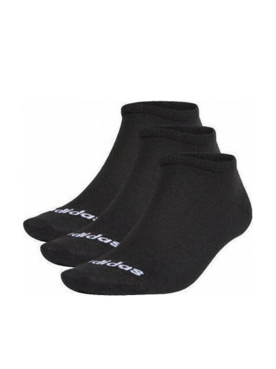 adidas Thin Linear Low-Cut Athletic Socks Multicolour 3 Pairs