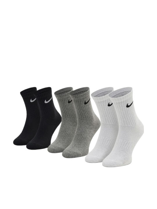 Nike Everyday Cushioned Athletic Socks Multicolour 3 Pairs