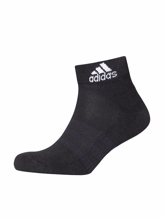 adidas Thin And Light Running Κάλτσες Μαύρες 3 Ζεύγη