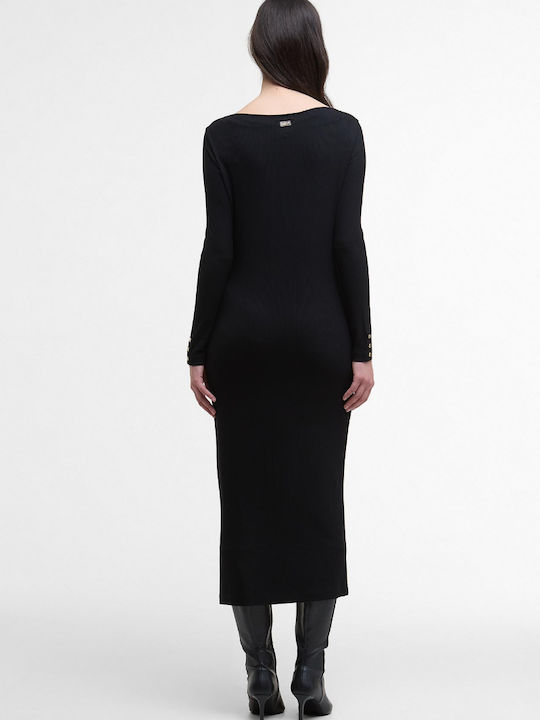 Rochie Midi Neagră Olivios