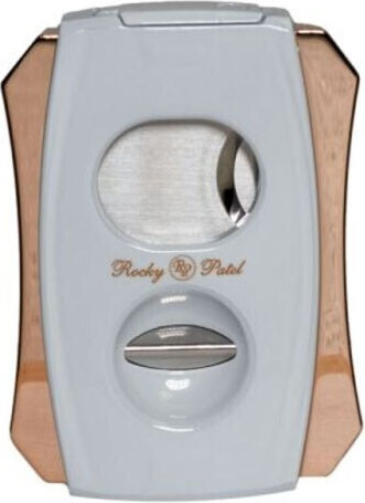 Poseidon Rocky Patel Zigarrenschneider Dreifach Roségold-Weiß