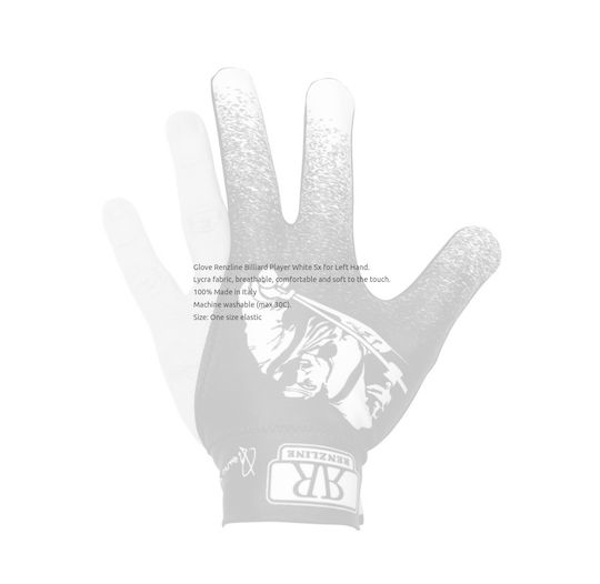 Nir Italia Glove Renzline Γάντι Μπιλιάρδου Πολύχρωμο 1τμχ 11089
