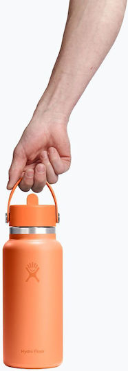 Hydro Flask Μπουκάλι Θερμός Ανοξείδωτο 945ml Nectar με Καλαμάκι