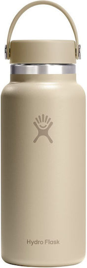 Hydro Flask Stainless Steel Thermos Bottle 945ml Oat