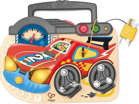 Hape Vehicle made of Wood with Lights for 36++ Months