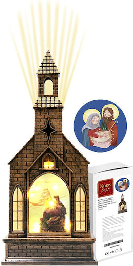 XMASfest Christmas Battery Lantern 31x13cm