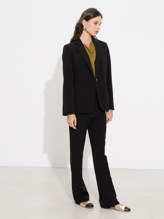 Passager Blazer pentru femei Sacou Black