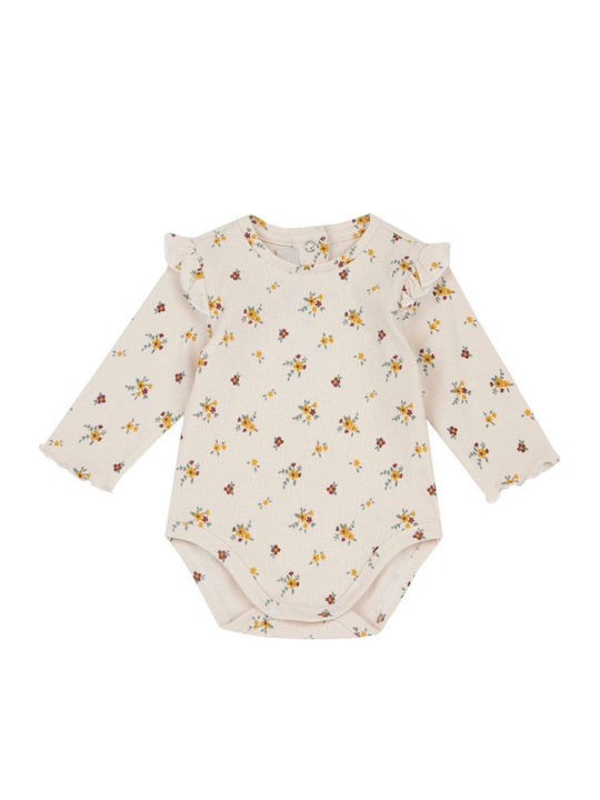 Chicco Body pentru Bebeluși Mânecă lungă Beige