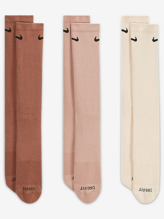 Nike Everyday Plus Cushioned Training Athletic Socks Multicolour 3 Pairs