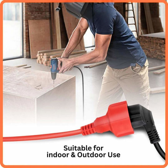 Uncle George mit Kabel 10m Orange
