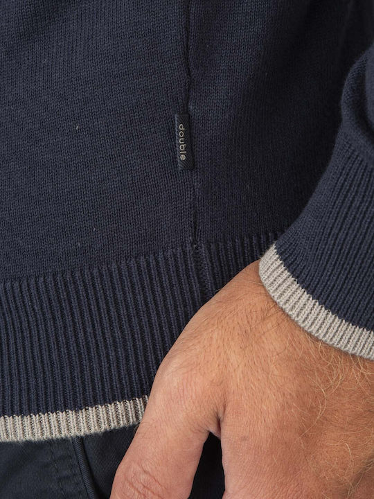 Herren Strickjacke Navy