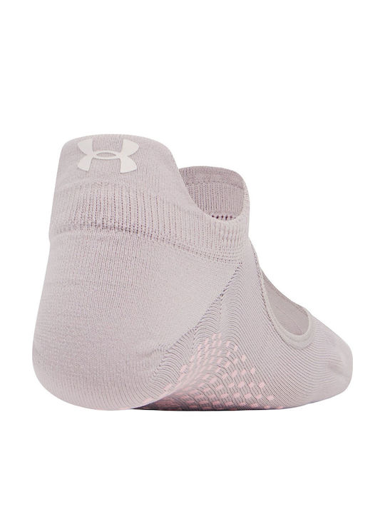 Under Armour Breathe Balance Κάλτσες για Yoga/Pilates Γκρι 2 Ζεύγη