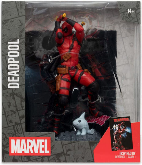 Marvel Collection Pvc Statue 1/10 Deadpool Deadpool 1 18 Cm
