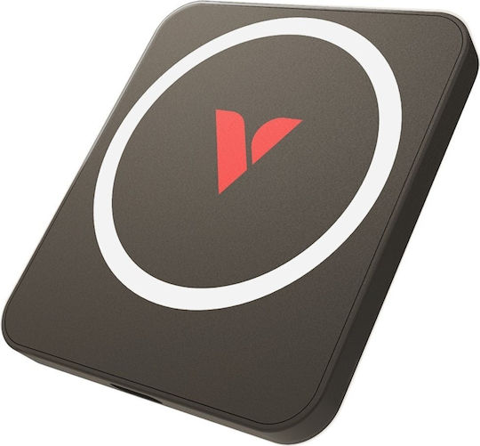 Verbatim Snapback Magnetic USB-C Hard Disk Extern SSD 512GB 2.5" Mocha Metalizat