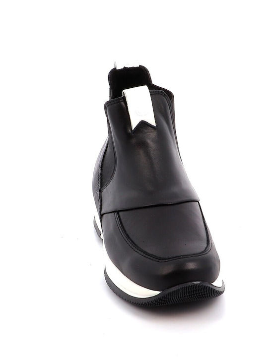 Leather Women's Chelsea Boots Black