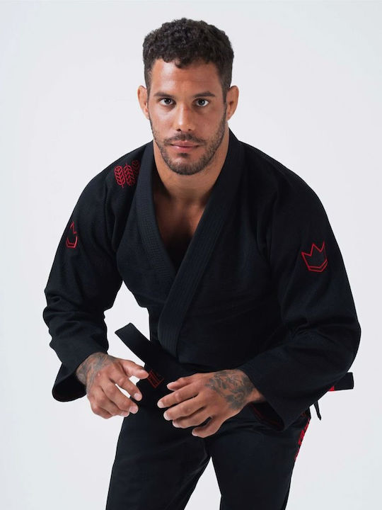 Kingz Ultralight 2.0 Ανδρικό Παντελόνι Brazilian Jiu Jitsu Μαύρο