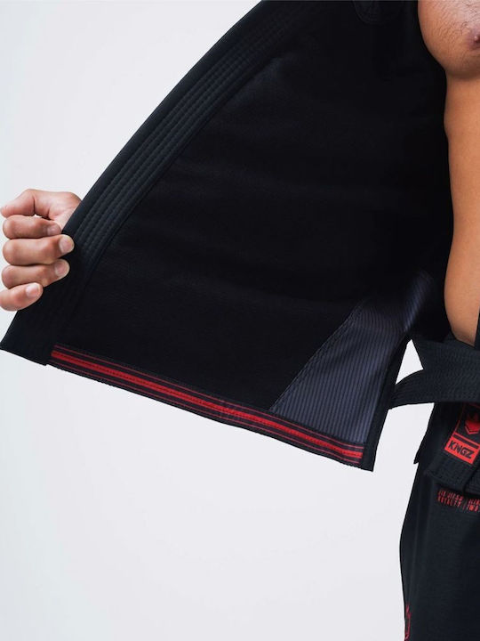 Kingz Ultralight 2.0 Ανδρικό Παντελόνι Brazilian Jiu Jitsu Μαύρο