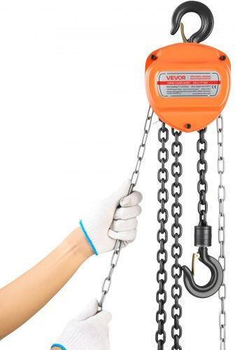 Vevor Chain Hoist Orange