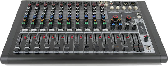 EuroDynamic CPX-12 Αναλογικός Μίκτης 12 Καναλιών & Bluetooth