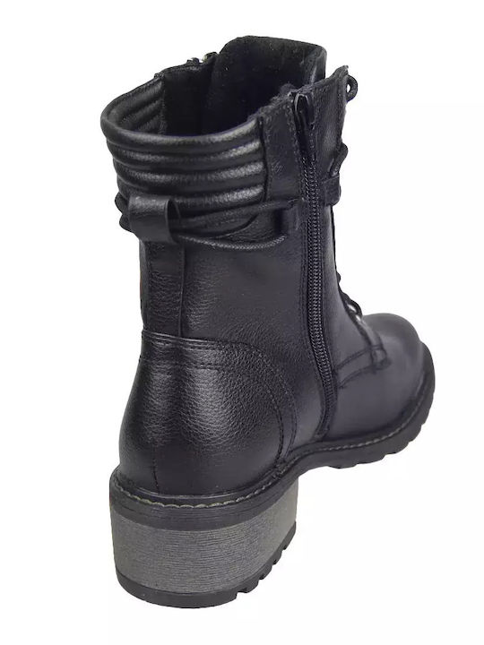 Stiefeletten Damen Schwarz