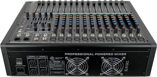 EuroDynamic Selbstverstärkend Digital Mischpult 8 Kanäle & Bluetooth
