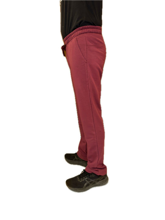 Sweatpants with Elastic Red