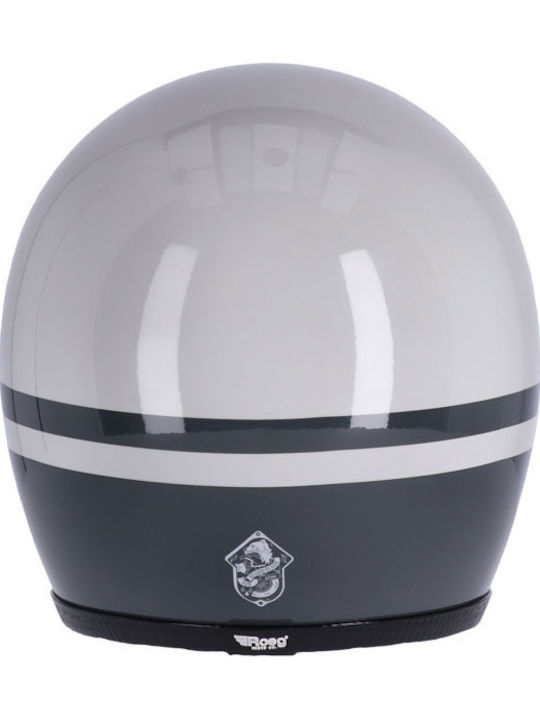 Roeg Jettson 2.0 Fog Line Motorradhelm Jet ECE 22.06 mit Sonnenblende