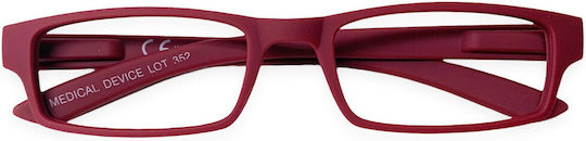 Cammello 1393 Reading Glasses +2.00 in Red color