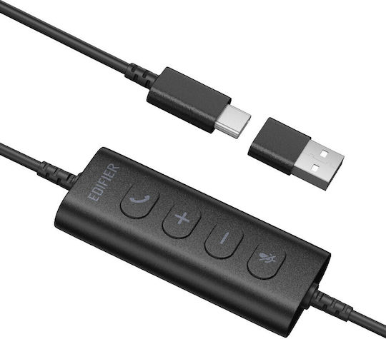 Edifier CC100 On Ear Multimedia Ακουστικά με μικρόφωνο και σύνδεση USB-C