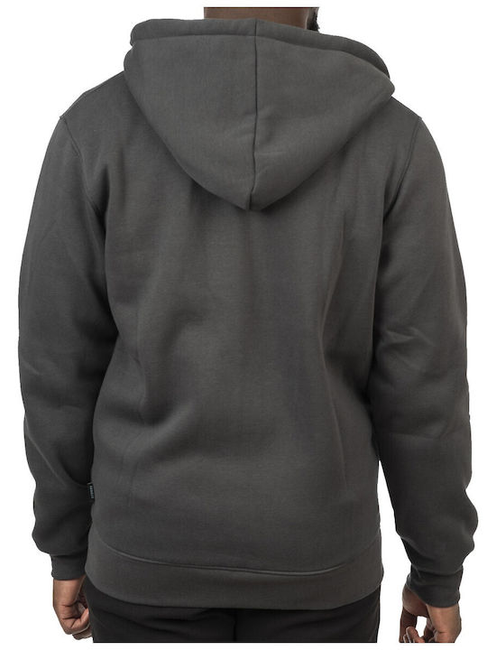 Cardigan With Hood Anthracite Charcoal
