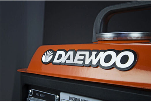 Daewoo Generator Gasoline Two-stroke with Handle and Maximum Power 1kVA