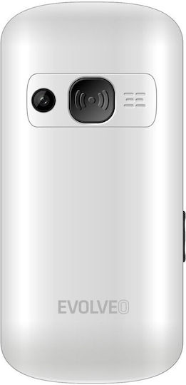 Evolveo EasyPhone XS Single SIM Mobile with Large Buttons White