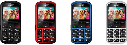 Evolveo EasyPhone XS Single SIM Mobile with Large Buttons White