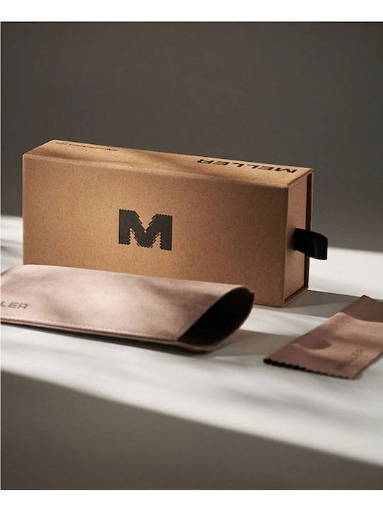 Meller Unisex Γυαλιά Ηλίου με Μαύρο Κοκκάλινο Σκελετό και Πολύχρωμο Polarized Καθρέφτη Φακό LL-SILVERSIL