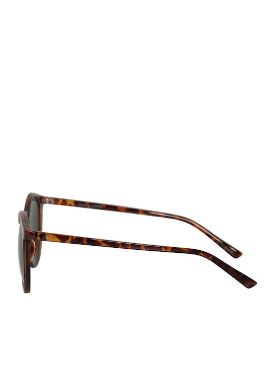 Jack & Jones Jacryder Unisex Sonnenbrille mit Kunststoff Gestell Camel