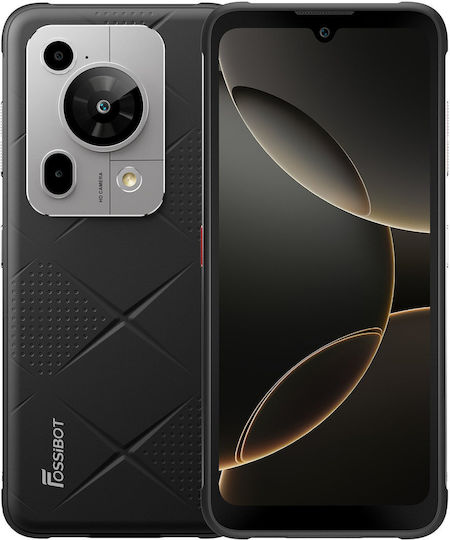 Fossibot F112 Pro 5G Dual SIM (8/256GB) Устойчив Смартфон Обсидианово Черен