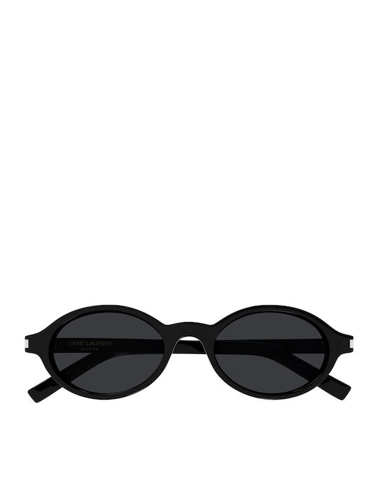 Ysl Unisex Sunglasses with Black Plastic Frame and Black Lens SL751 JEANNE 001