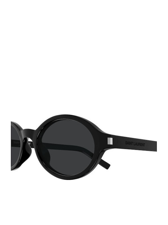 Ysl Unisex Sunglasses with Black Plastic Frame and Black Lens SL751 JEANNE 001
