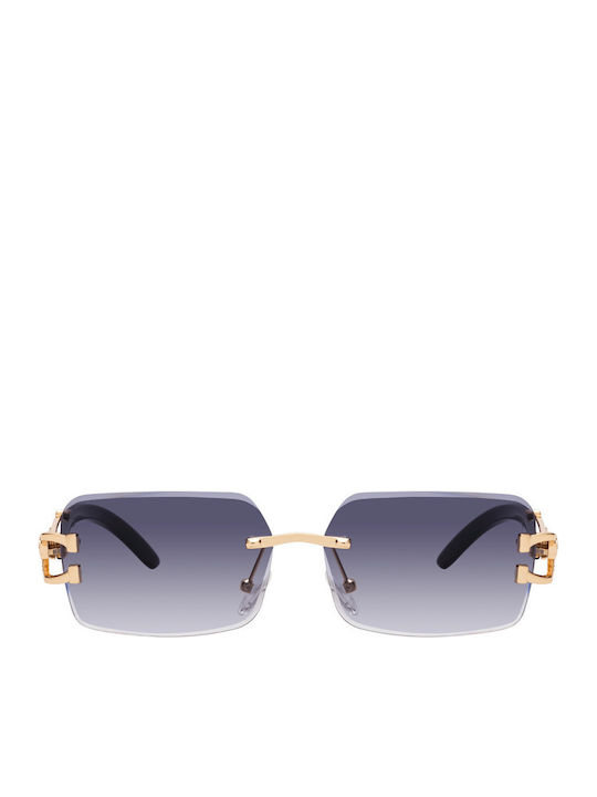 Piazza Unisex Sonnenbrillen mit Gold Metallischem Rahmen und Grauer Verlaufsfarbe Gläser