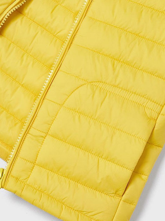 Kids' Casual Jacket Sleeveless Yellow