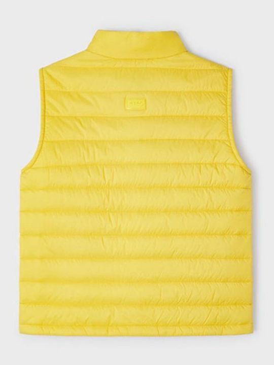 Kids' Casual Jacket Sleeveless Yellow