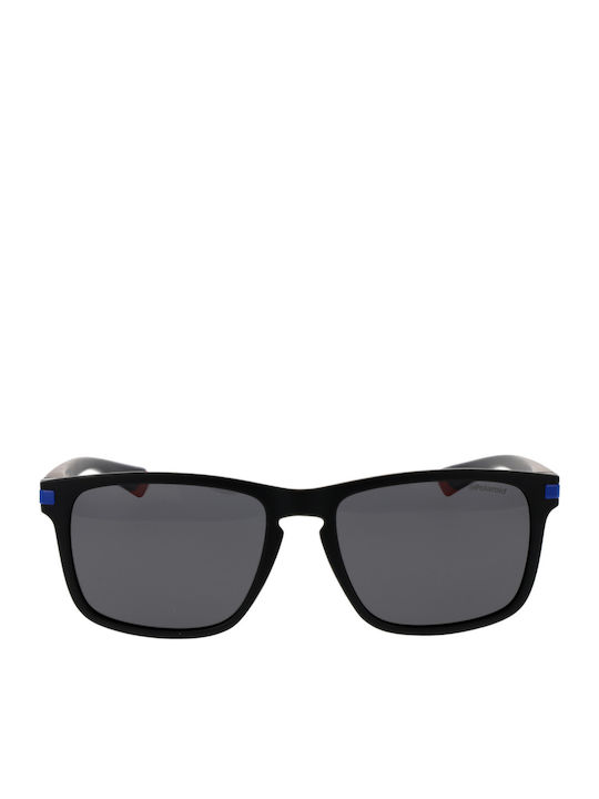 Polaroid Unisex Ochelari De Soare Cu Ramă Neagră Din Plastic Și Lentile Gri Polarized PLD2088/S 0VK/M9