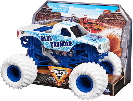 Spin Master Monster Jam Количка Син Гръм 1:24