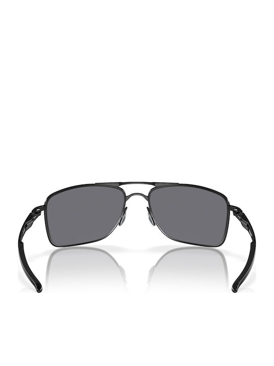 Oakley Gauge 8 Мъжки Слънчеви Очила с Черна Метална Рамка и Черни Стъкла OO4124-01