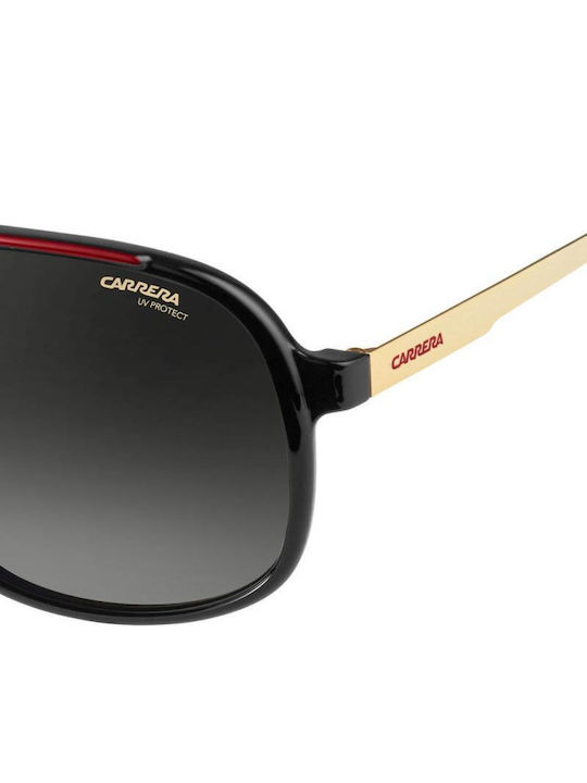 Carrera Men's Sunglasses With Black Horn-Rimmed Frame And Grey Gradient Lens 1007/S 807/9O