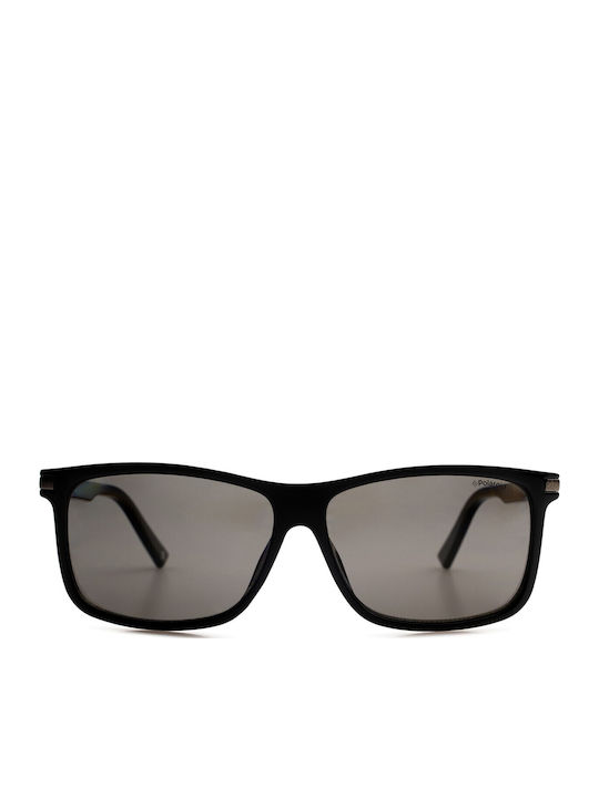 Polaroid Ochelari De Soare Pentru Bărbați Cu Ramă Neagră Din Plastic Și Lentile Gri Polarized PLD2075/S/X 807/M9