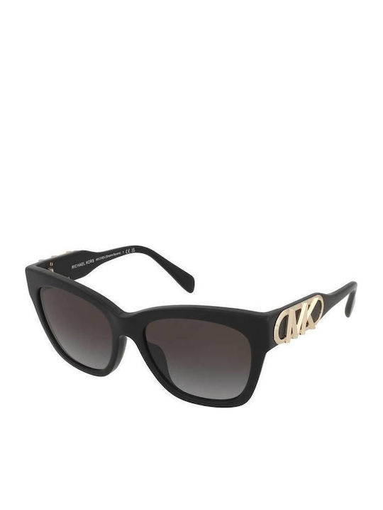 Michael Kors Empire Square Women's Sunglasses with Black Plastic Frame and Gray Gradient Lens MK2182U 30058G